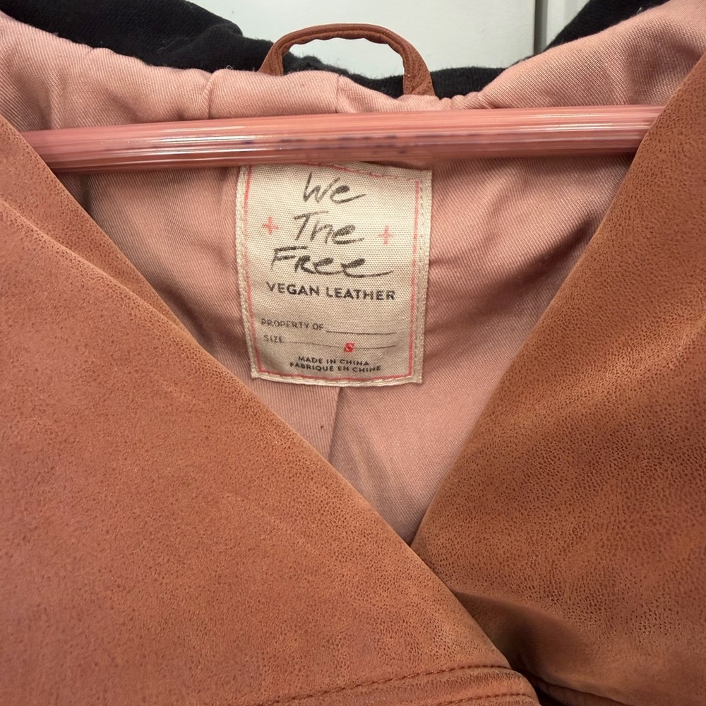 We The Free Faux Leather Moto Jacket - Picture 2 of 3